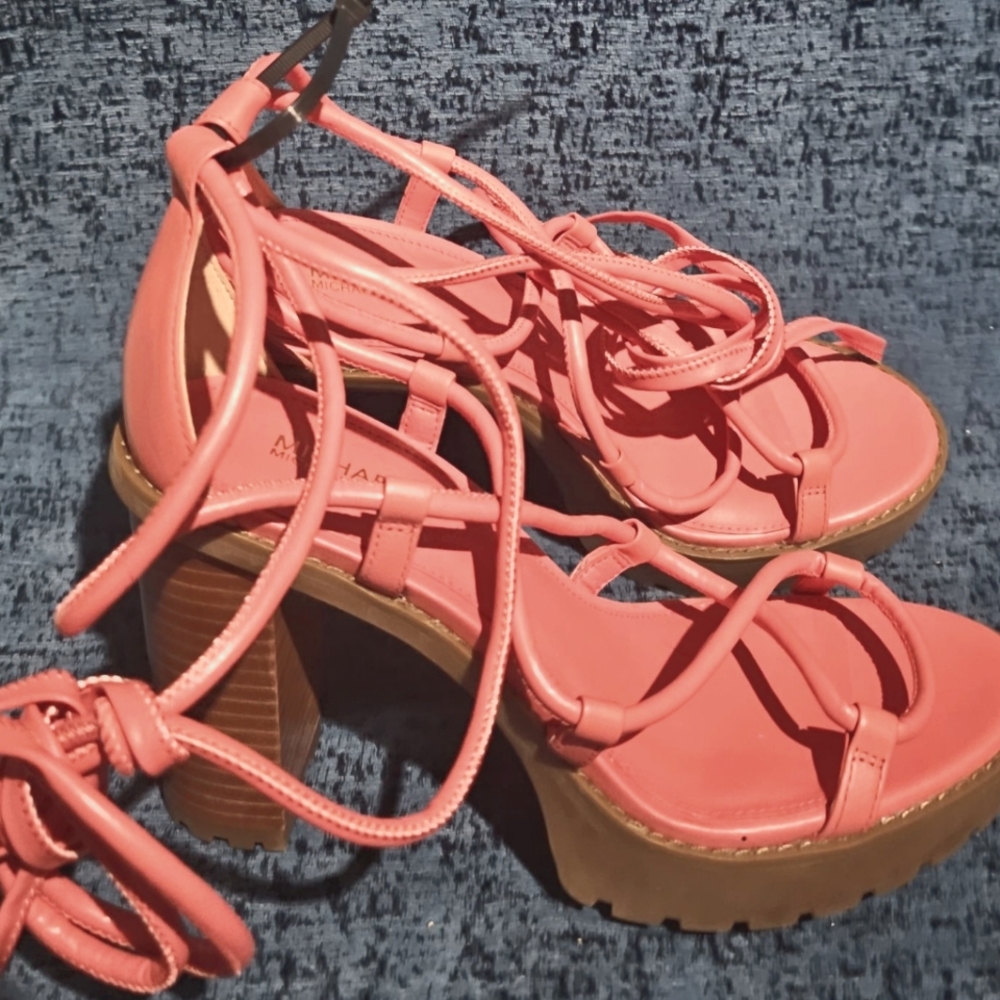 New MK strappy sandals